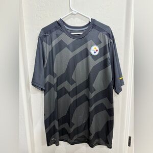 NFL Dark Gray Men's  Ike Dri/Fit Steelers